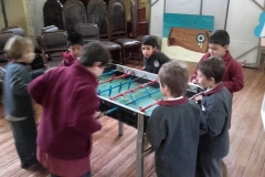 Metegol en el Patio