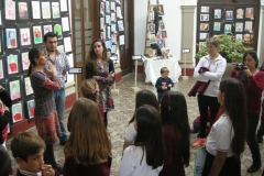 Exposición de Arte e italiano.