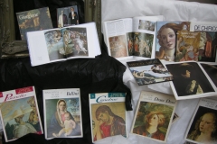 Exposición de Arte e italiano.